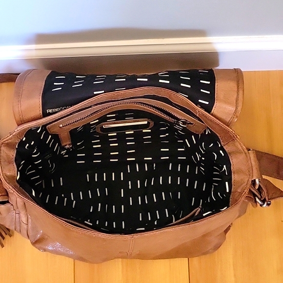 Rebecca Minkoff Admirer Leather Messenger Bag - Picture 7 of 12